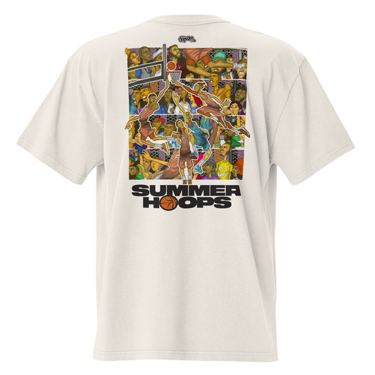 SUMMER HOOPS Faded T-Shirt